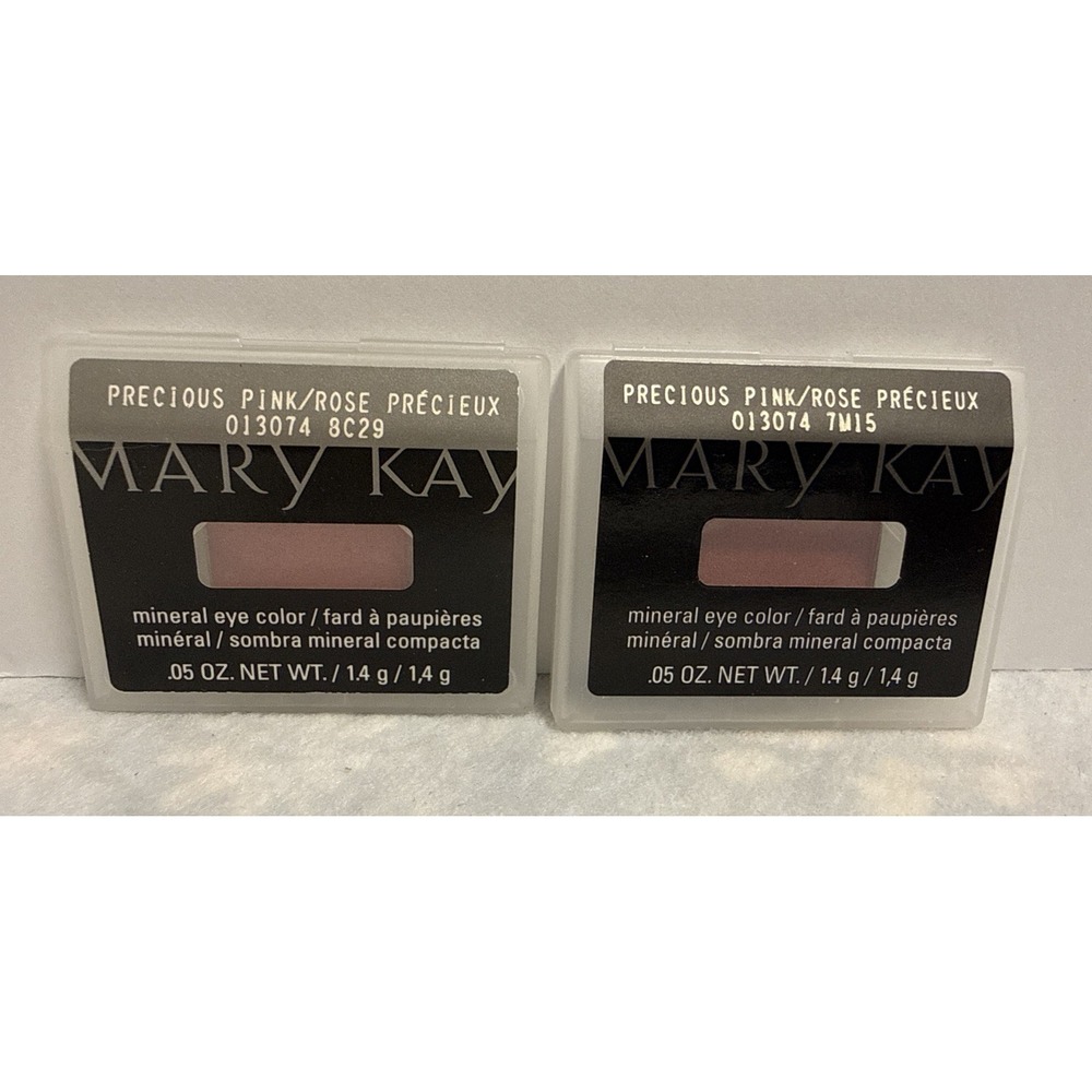 Lot of 2 Mary Kay Mineral Eye Shadow Color Precious Pink 013074 Discontinued New